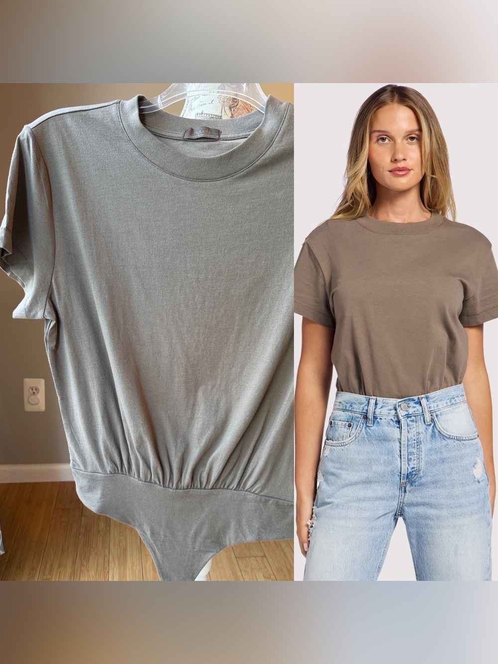 Nuuds Everyday T Shirt Bodysuit